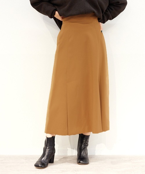 VERMEIL par iena 「VERMEIL iena」 フレアスカート 38 パープル