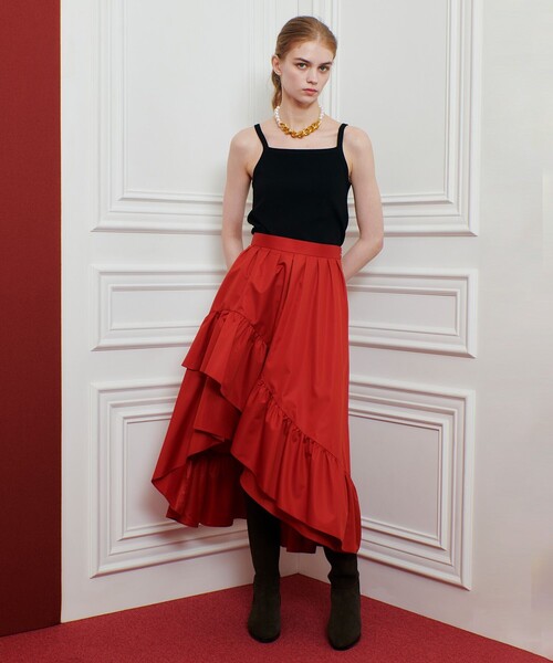 極美品♡ルネ♡ウエストビジュー　スカート LOULOU WILLOUGHBY（ルルウィルビー） スカート 「LOULOU WILLOUGHBY