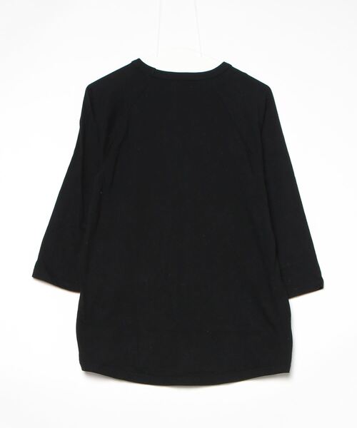 「ROTAR」 7分袖Tシャツ MEDIUM ブラック メンズ