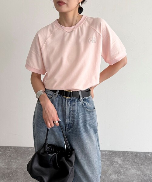 fredy emue tシャツ FRミニ裏毛半袖プルオーバー レディース