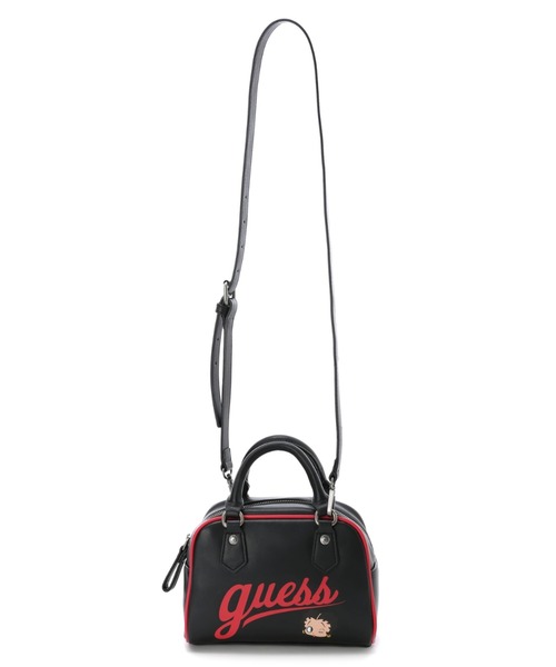 GUESS 「Guess」 2WAYバッグ ONE SIZE ブラック レディース GUESS 「Guess」 2WAYバッグ ONE SIZE ブラック レディース