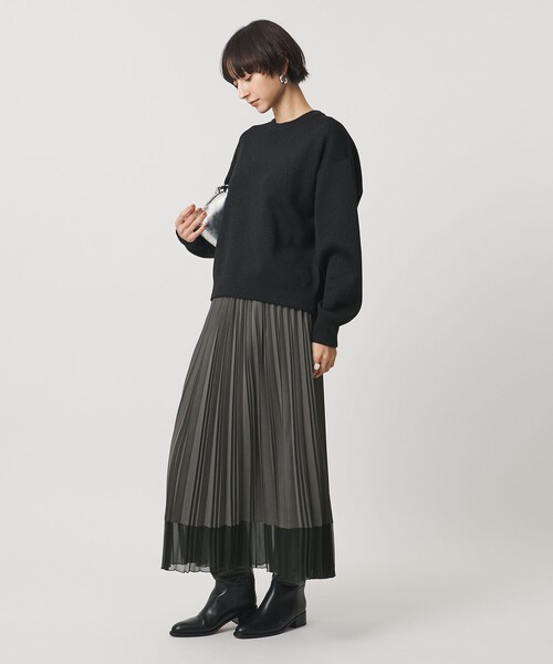 UNITED ARROWS（ユナイテッドアローズ） スカート シアー コンビ