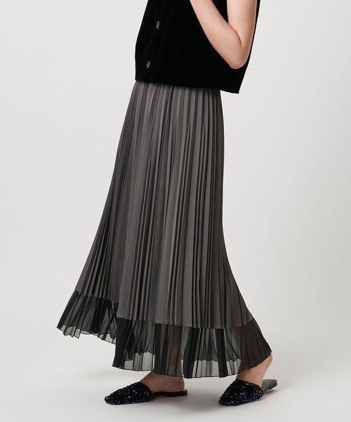 UNITED ARROWS（ユナイテッドアローズ） スカート シアー コンビ