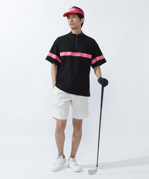 【新品】MASTER BUNNY EDITION 半袖ハーフジップシャツ　1番 MASTER BUNNY EDITION tシャツ 「MASTER EDITION」フルダル