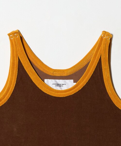 JANESMITH（ジェーンスミス） タンクトップ ノースリーブ 」ベロア