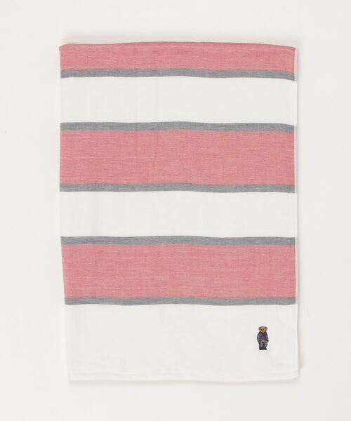 ラルフローレン ラルフローレン＊ハーフタオルケット。ピンク