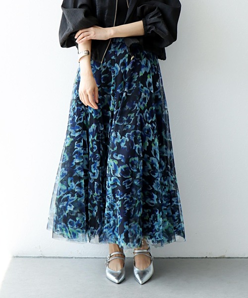 Jines スカート レオパードチュールスカート : ZOZOTOWN Yahoo!店