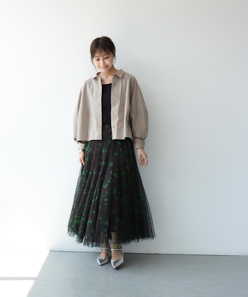 Jines スカート レオパードチュールスカート : ZOZOTOWN Yahoo