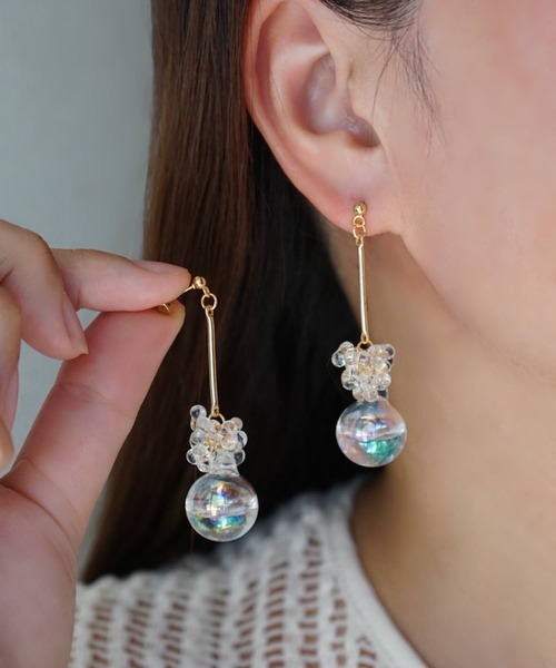 CERCA サージカルステンレス アレルギー対応 ピアス jolie minette/ お