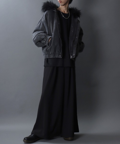 SITRY（シトリー） デニムジャケット gジャン Denim Bomber Jacket