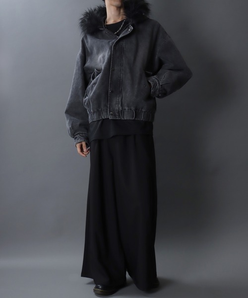 SITRY（シトリー） デニムジャケット gジャン Denim Bomber Jacket
