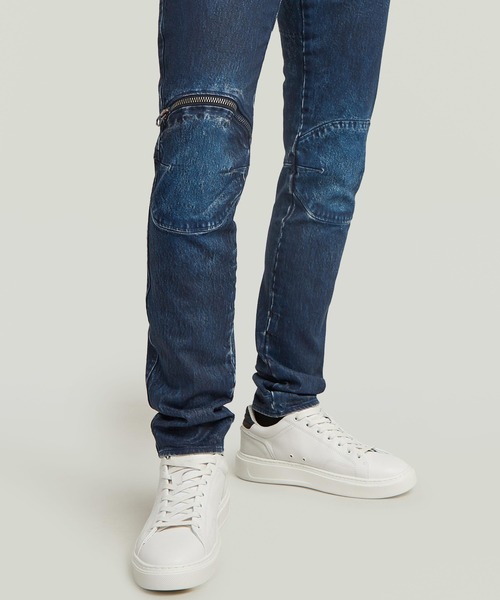 G-STAR RAW ジーンズ 5620 3D ZIP KNEE SKINNY JEANS/立体裁断スキニー