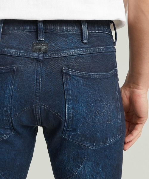G-STAR RAW ジーンズ 5620 3D ZIP KNEE SKINNY JEANS/立体裁断スキニー