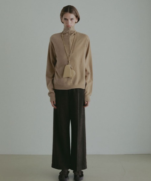 ETRE TOKYO（エトレトウキョウ） ニット セーター ハーフジップ