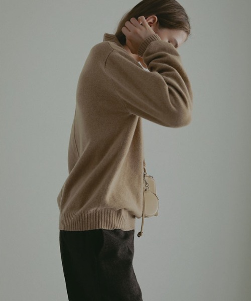 ETRE TOKYO（エトレトウキョウ） ニット セーター ハーフジップ