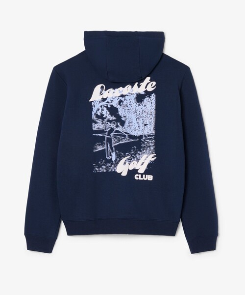 LACOSTE（ラコステ） パーカー プレイヤーバックプリントスウェット