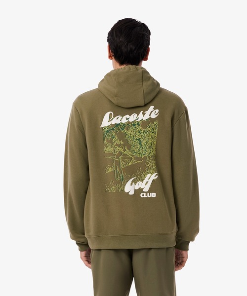 LACOSTE（ラコステ） パーカー プレイヤーバックプリントスウェット