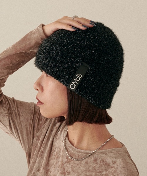 CECIL McBEE（セシルマクビー） ニット帽 ニットキャップ ラメ入り
