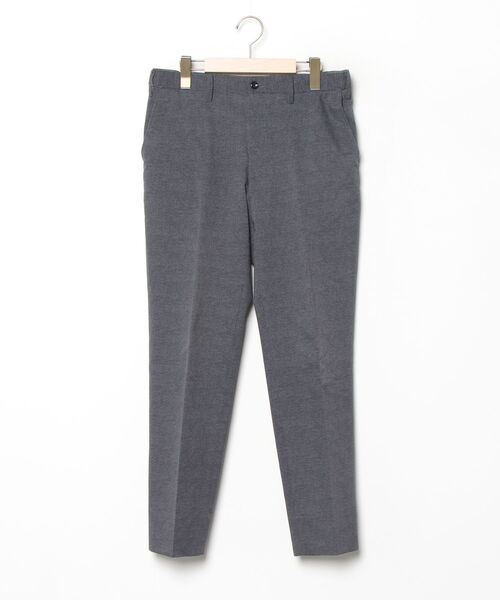タケオキクチ⭐️ シェットランドウール パンツ グレー M スーツ スラックス タケオキクチ TAKEO KIKUCHI 【Made in JAPAN】シェットランドウール