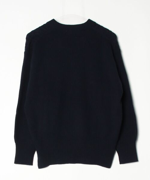 「ZUCCa」 長袖ニット M size ネイビー レディース_画像2