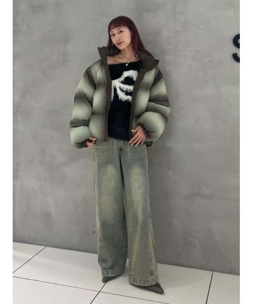 SLY（スライ） ジーンズ デニム デニムパンツ LAYERED WAIST DOCKING