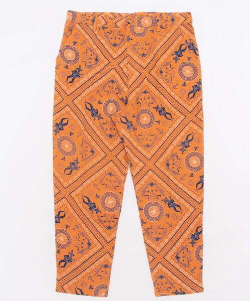 「チャイハネ」 「Amina」イージーパンツ FREE オレンジ メンズ_画像5