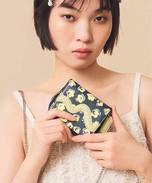 Casselini（キャセリーニ） 二つ折り 二つ折り財布 財布 チェーン 