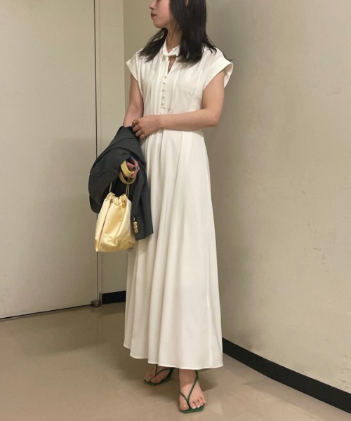 「FRAY I.D」 キャミソールワンピース 1 ブラック レディース_画像7