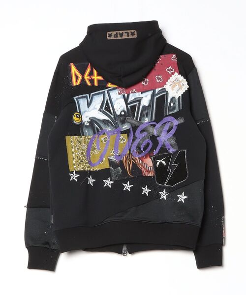 roar guns（ロアーガンズ） パーカー OVERDESIGN REMAKE ZIP HOODIE