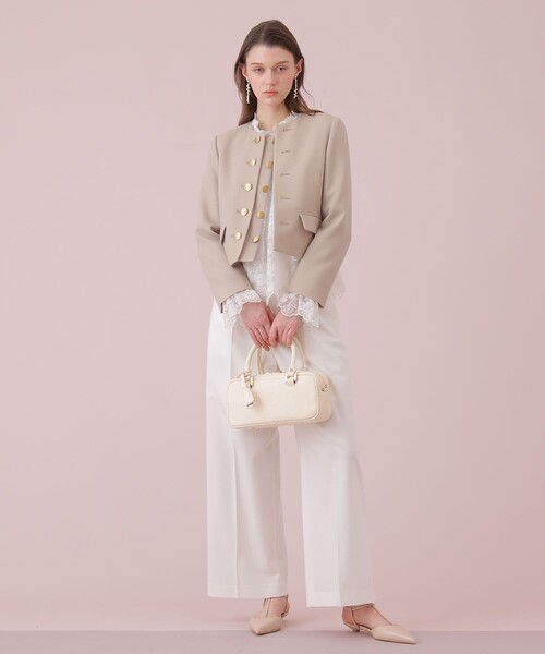 ANAYI（アナイ） ハンドバッグ ワイドミニハンドバッグ : ZOZOTOWN