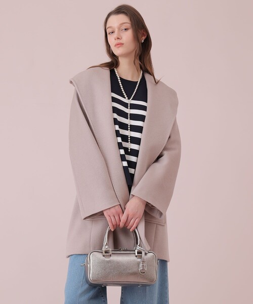 ANAYI（アナイ） ハンドバッグ ワイドミニハンドバッグ : ZOZOTOWN