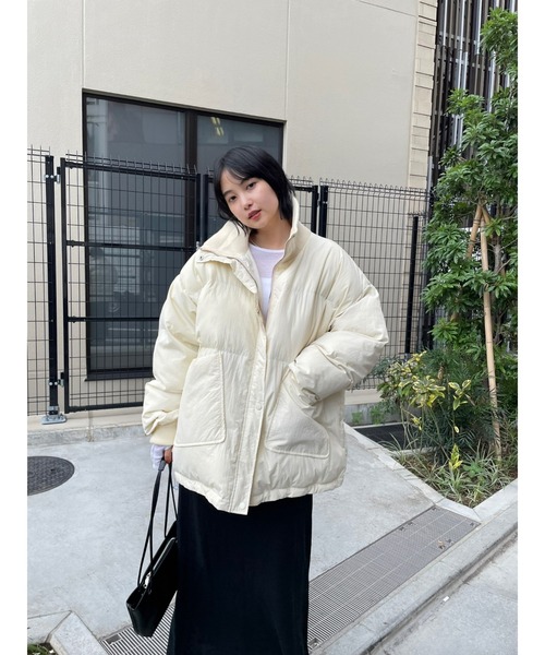 「HANNE」 ブルゾン FREE アイボリー レディース_画像9