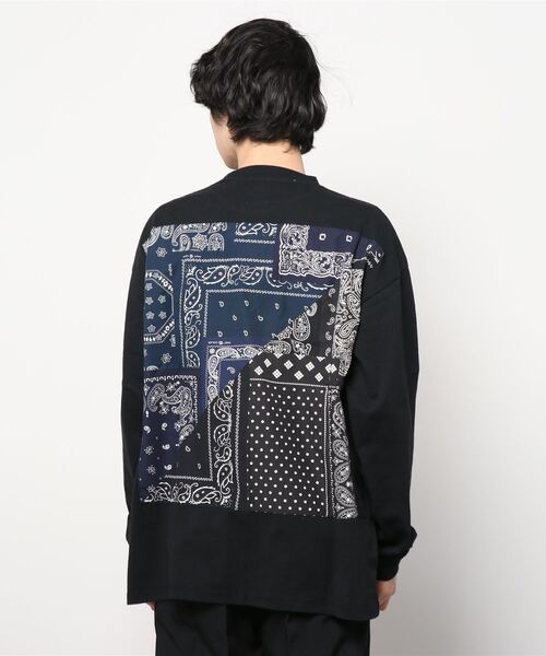 「atmos」 長袖Tシャツ M ブラック メンズ_画像3