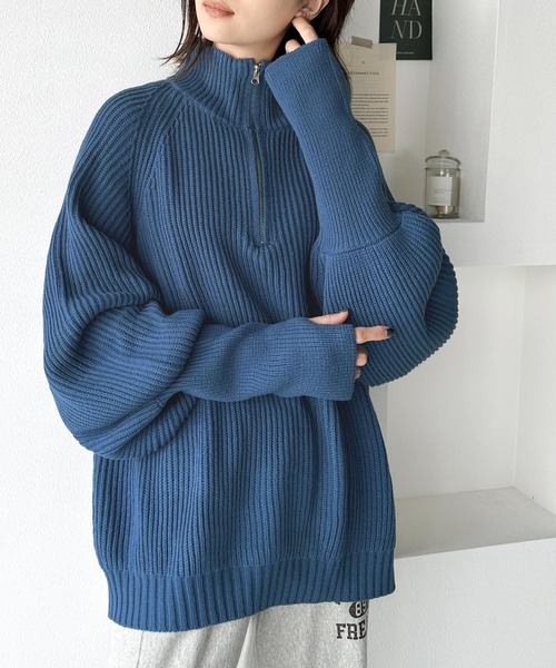 「classicalelf」 長袖ニット X-LARGE ベージュ レディース_画像7