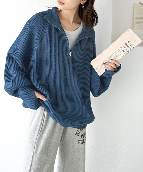 「classicalelf」 長袖ニット X-LARGE ベージュ レディース_画像8