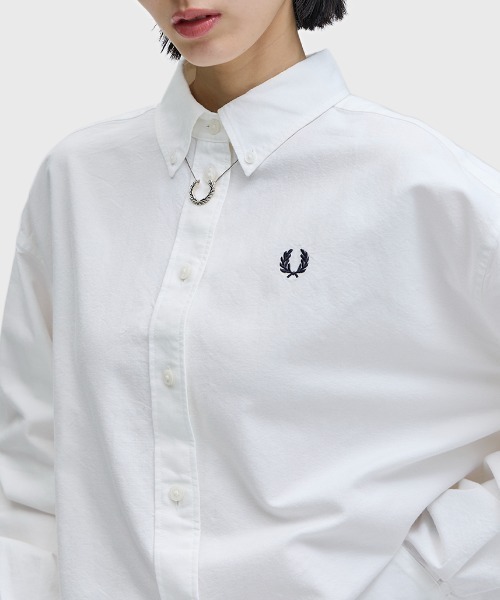 FRED PERRY（フレッドペリー） ブラウス シャツ Button Down Shirt