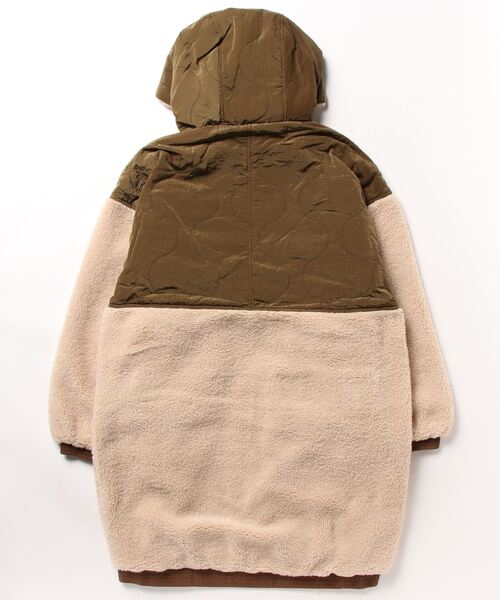 「KRIFF MAYER Lady's Collection」 中綿コート LARGE カーキ レディース_画像2