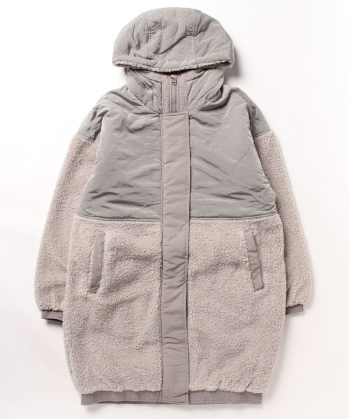 「KRIFF MAYER Lady's Collection」 中綿コート LARGE カーキ レディース_画像4