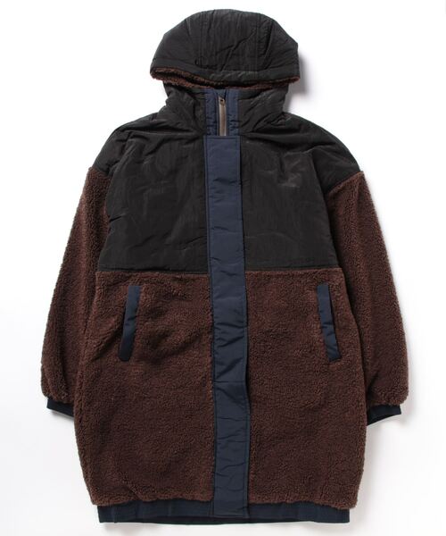 「KRIFF MAYER Lady's Collection」 中綿コート LARGE カーキ レディース_画像7