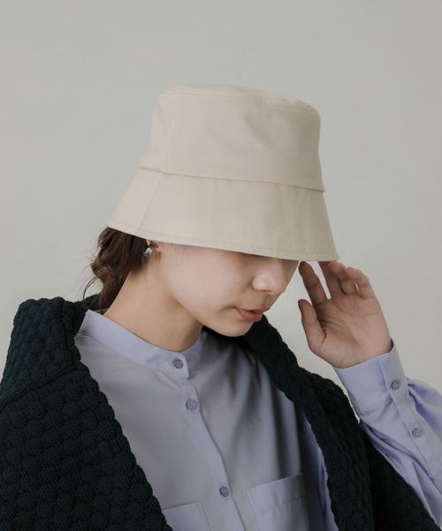 「SMELLY」 帽子 - ブラック レディース_画像6