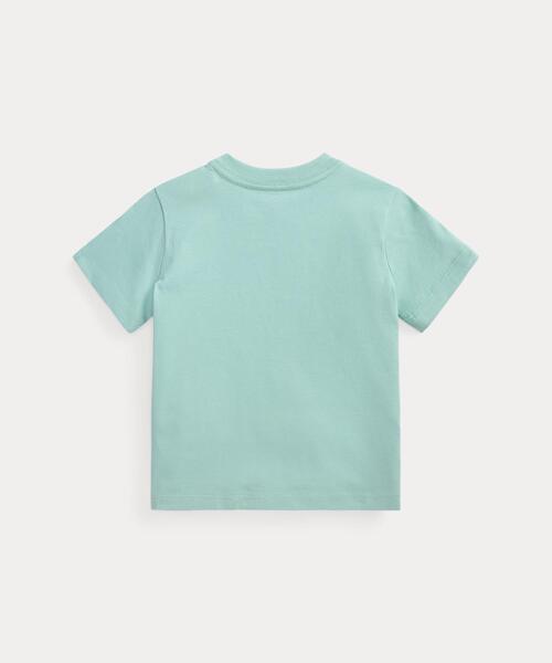 ベビー コットン ジャージー クルーネック Tシャツの画像