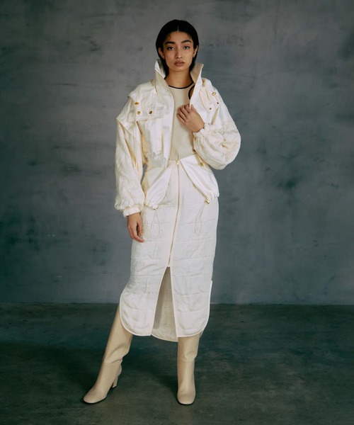 「THINGS THAT MATTER」 ブルゾン FREE ホワイト レディース_画像9