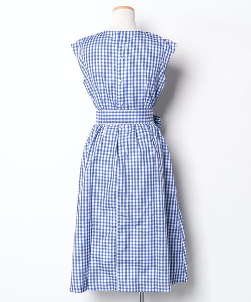 「Te chichi」 ノースリーブワンピース MEDIUM ブルー レディース_画像2