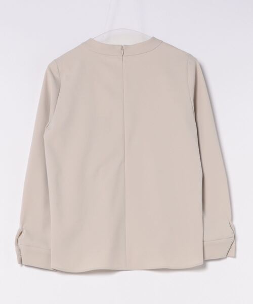 「TONAL」 長袖ブラウス 38 ネイビー レディース_画像2