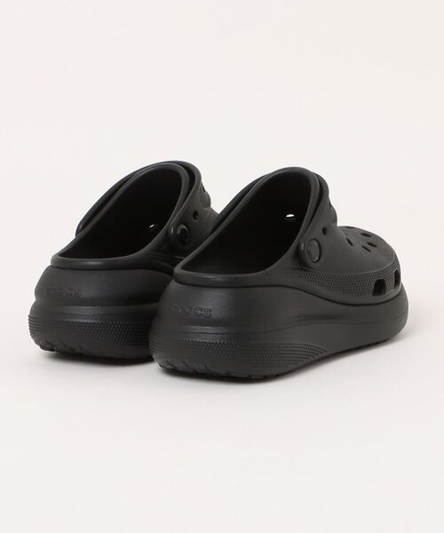 Crocs クロックス サボ サンダル ブラック crocs（クロックス） 厚底 サンダル CRUSH CLOG「2WAY」レディース厚底
