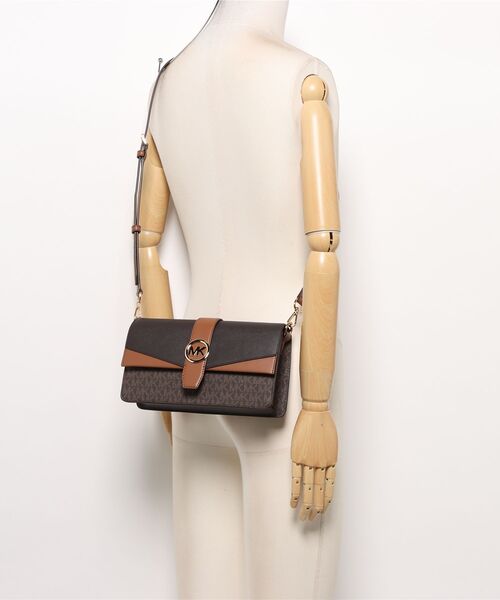 マイケルコース グリニッジ 現行 2WAY チェーンショルダー PVC MK柄 MICHAEL KORS（マイケルコース） ショルダーバッグ バッグ GREENWICH