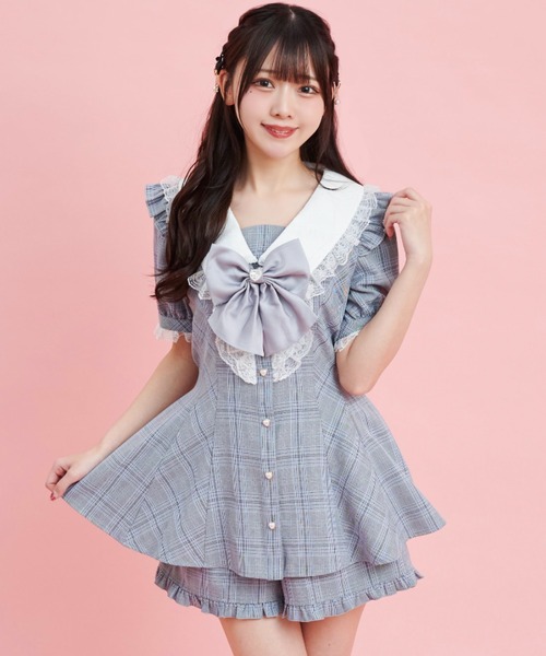 「Secret Honey」 セットアップ MEDIUM ピンク レディース_画像8