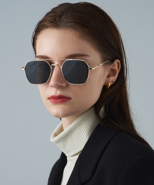 「NUEF 」 メガネ FREE ゴールド レディース_画像4