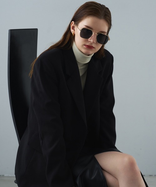 「NUEF 」 メガネ FREE ゴールド レディース_画像8