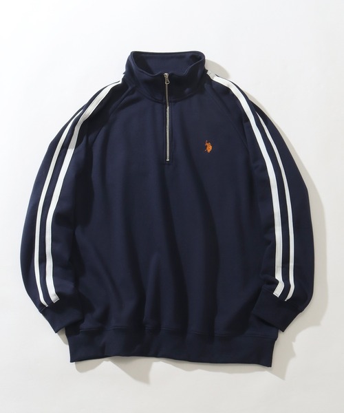 「U.S. POLO ASSN.」 スウェットカットソー LL ブラック メンズ_画像5